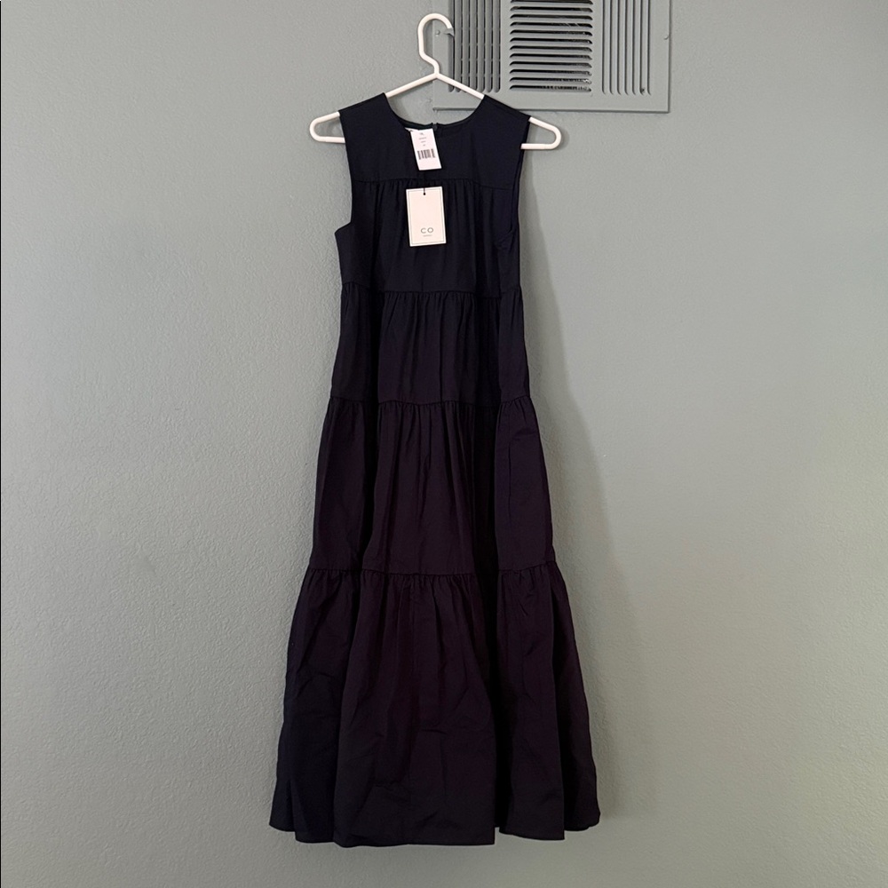 CO ESSENTIALS Navy Sleeveless Maxi Dress